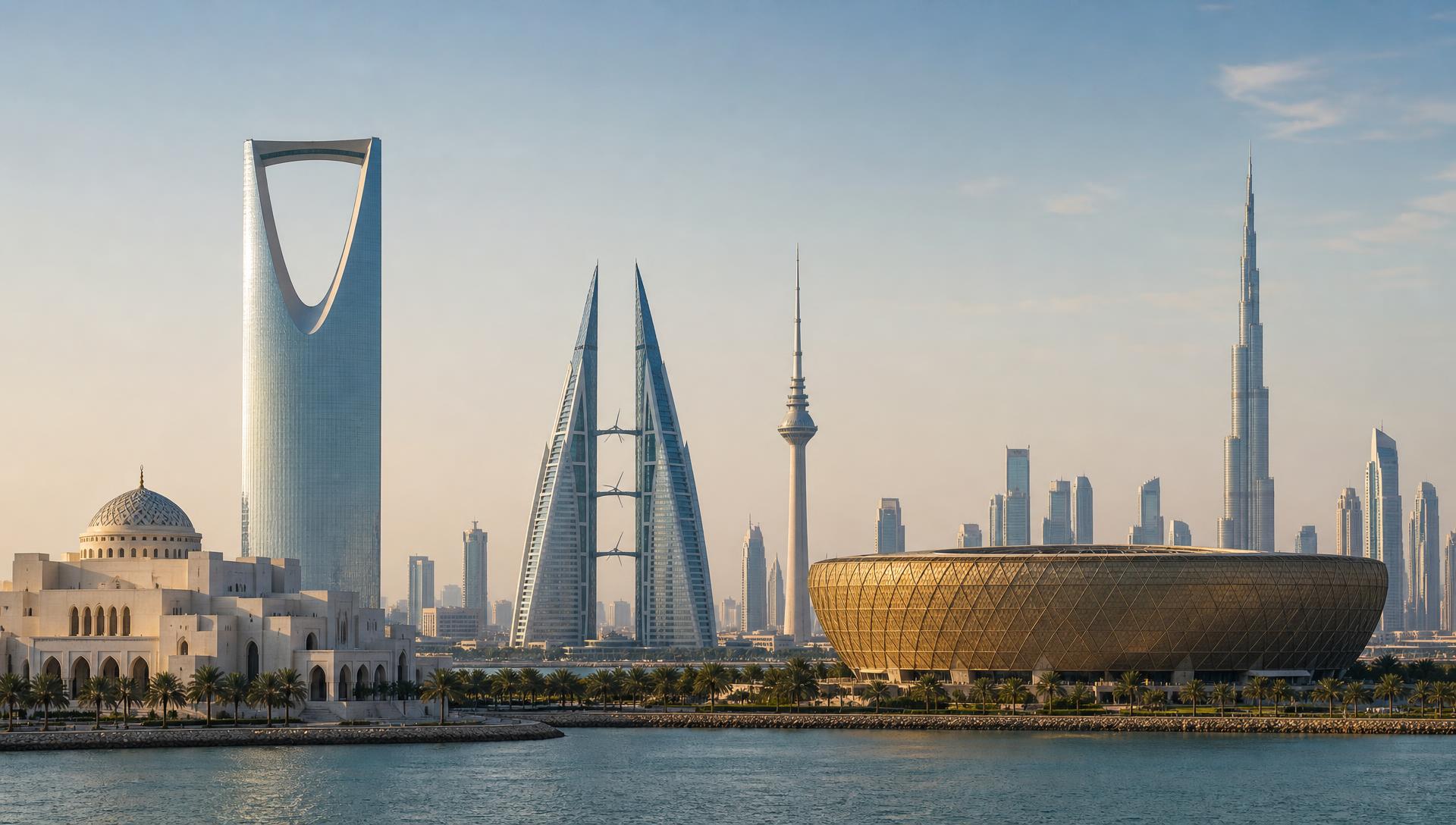 Architecture representing cross-border gcc perspective